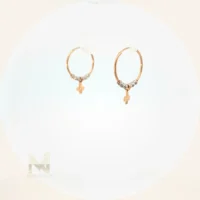 گوشواره حلقه ای آویز ونکلیف