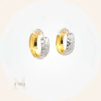 گوشواره حلقه ای (فندق)