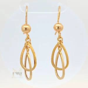 گوشواره آویز هندسی